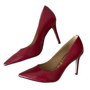 SAM EDELMAN  RED POINTED TOE  HEEL SHOES SIZE 7.5M